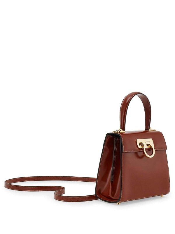 SALVATORE FERRAGAMO: トートバッグ online - トートバッグ - ブラウン