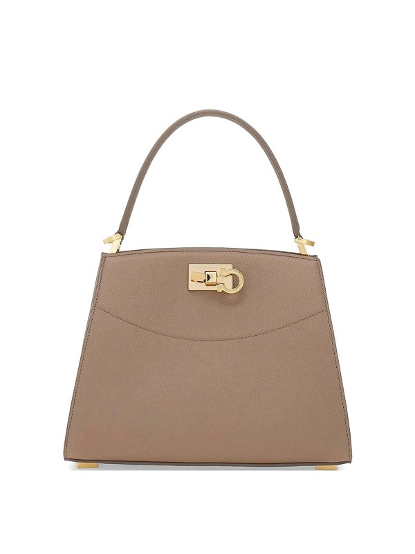 SALVATORE FERRAGAMO: クロスボディバッグ - クロスボディバッグ - グレー