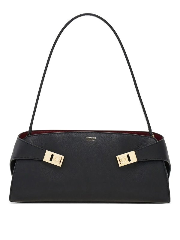SALVATORE FERRAGAMO: ショルダーバッグ - ショルダーバッグ - 黒