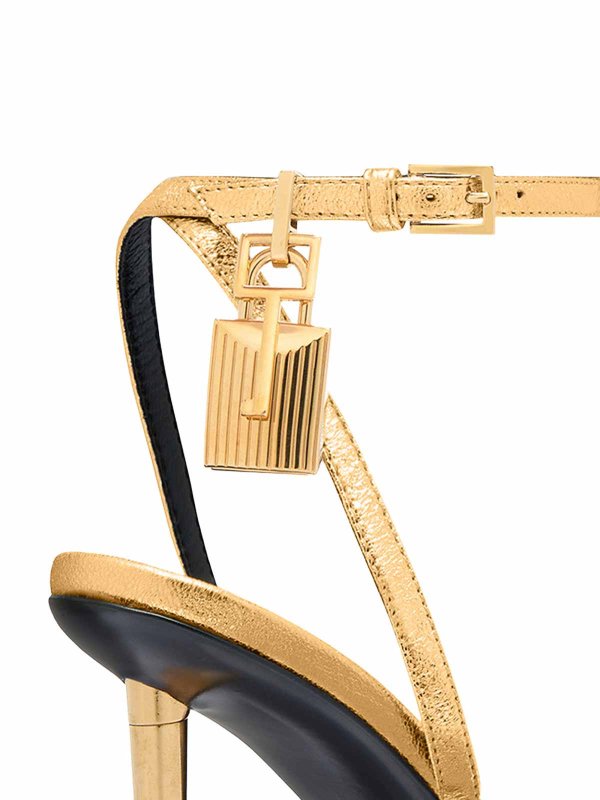 The Best Shops TOM FORD: Sandalen - Metallic