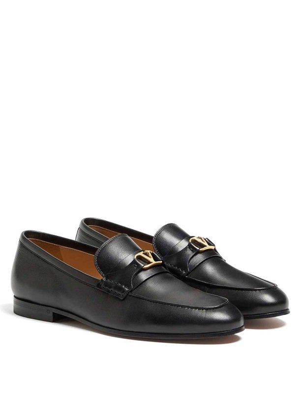 VALENTINO GARAVANI: ロファー＆スリッパ online - ローファー - 黒