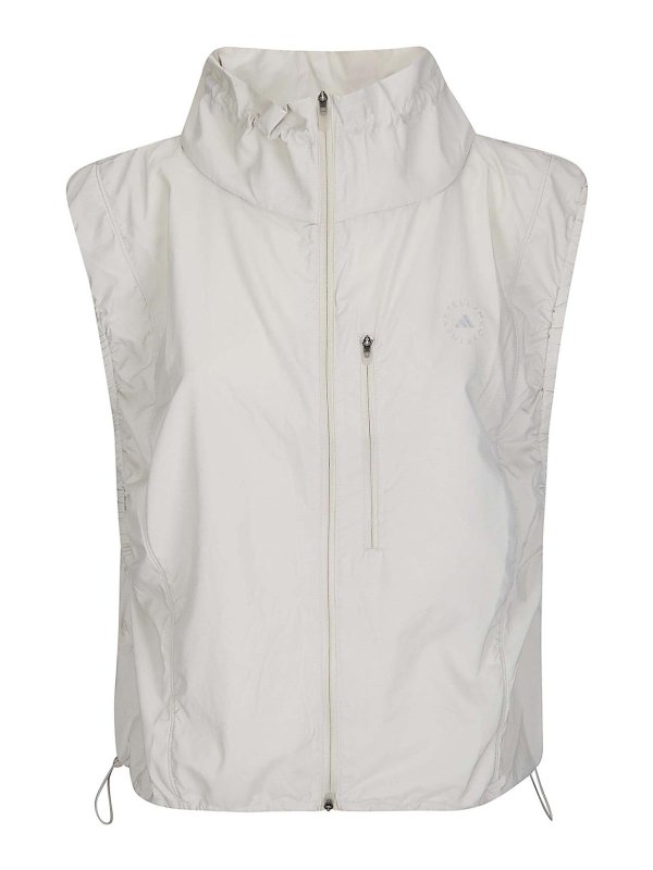 ADIDAS BY STELLA MCCARTNEY: Chalecos  - Chaleco - Blanco