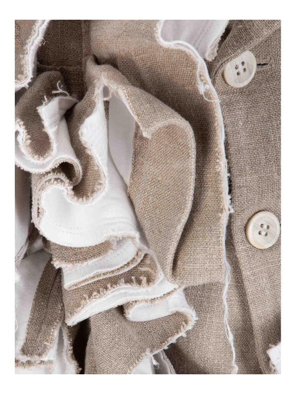 COMME DES GARCONS: Westen online - Weste - Hellbeige