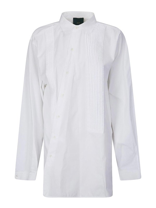 JEJIA: camicie - Camicia lunga plissettata