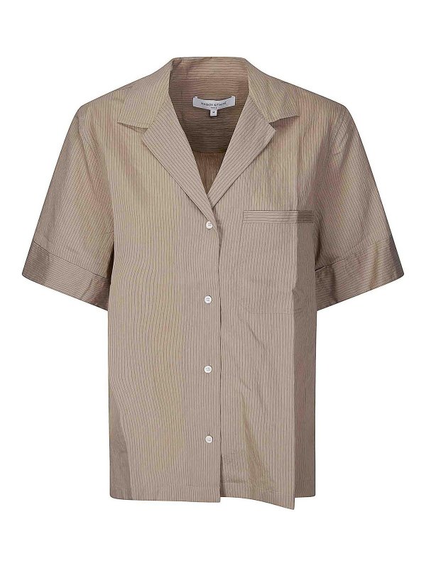 MAISON KITSUNÉ: Camisas - Camisa - Gris