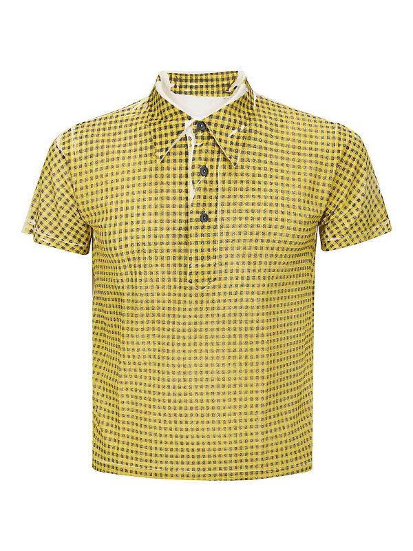 Maison Margiela: Polos - Polo - Blanco