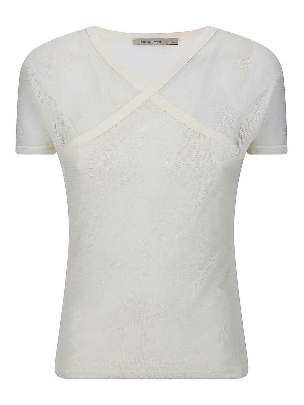 PALOMA WOOL: Tops & Tank tops - Olimpia Mesh