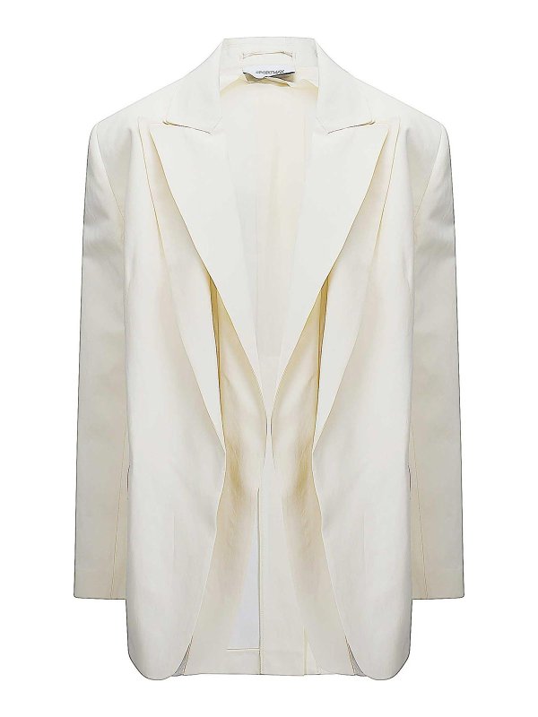 SPORTMAX: casual jackets - Single-breasted blazer