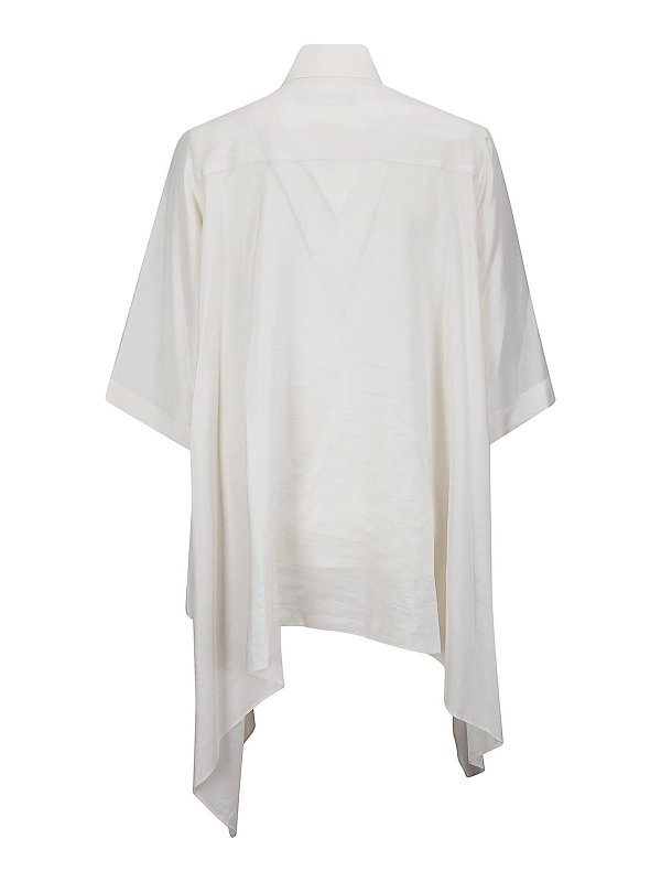 YOHJI YAMAMOTO: ブラウス online - ブラウス - 白