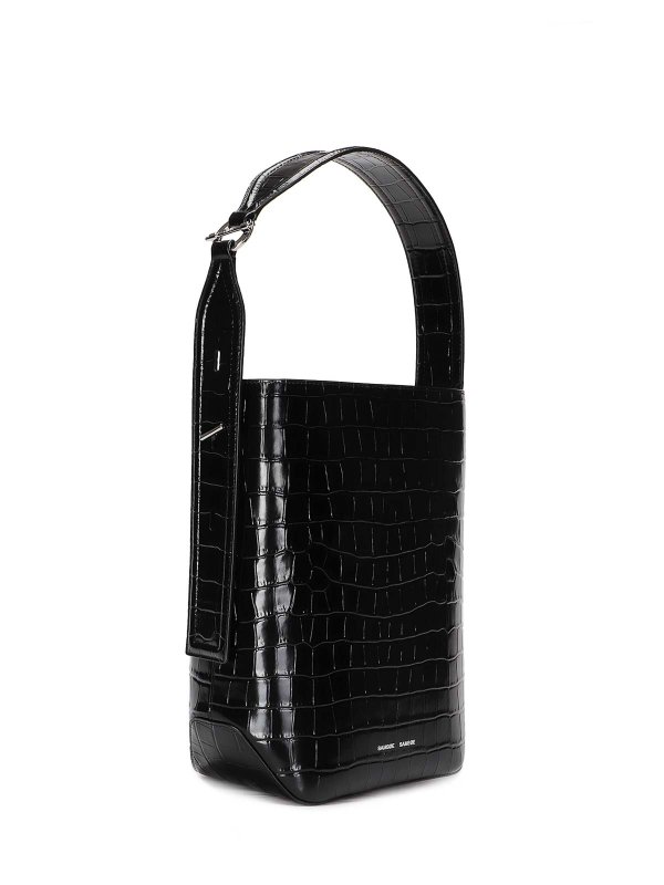 The Best Shops SAMSOE SAMSOE: Bucket-bags - Bucket-Bag - Schwarz