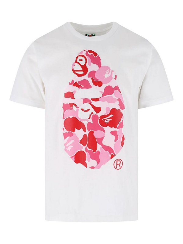 BAPE: Camisetas - Camiseta - Blanco