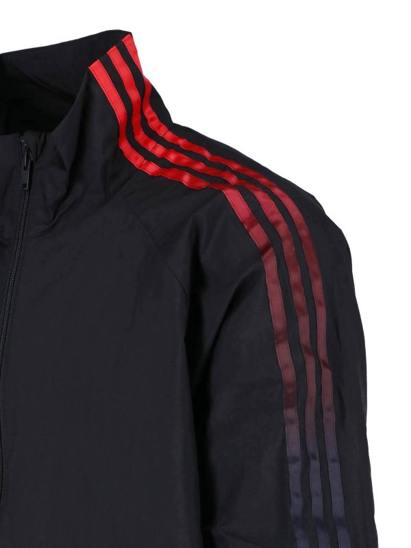 The Best Shops Y-3: Sweatshirts & Sweaters - gradient 3 stripes zip sweatshirt