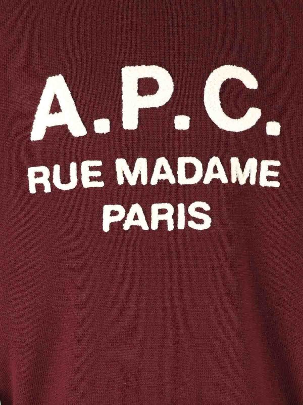 The Best Shops A.P.C.: crew necks - Virgin wool sweater