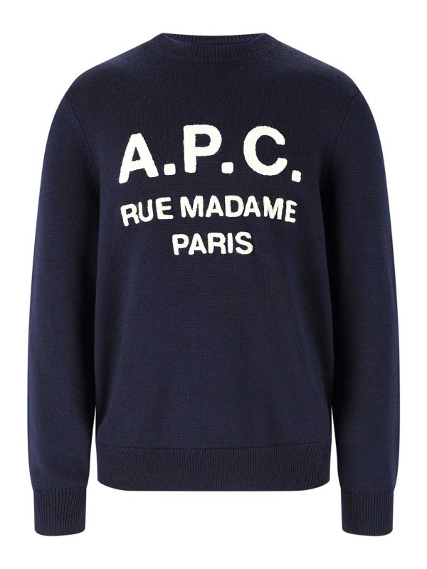 A.P.C.: crew necks - Virgin wool sweater