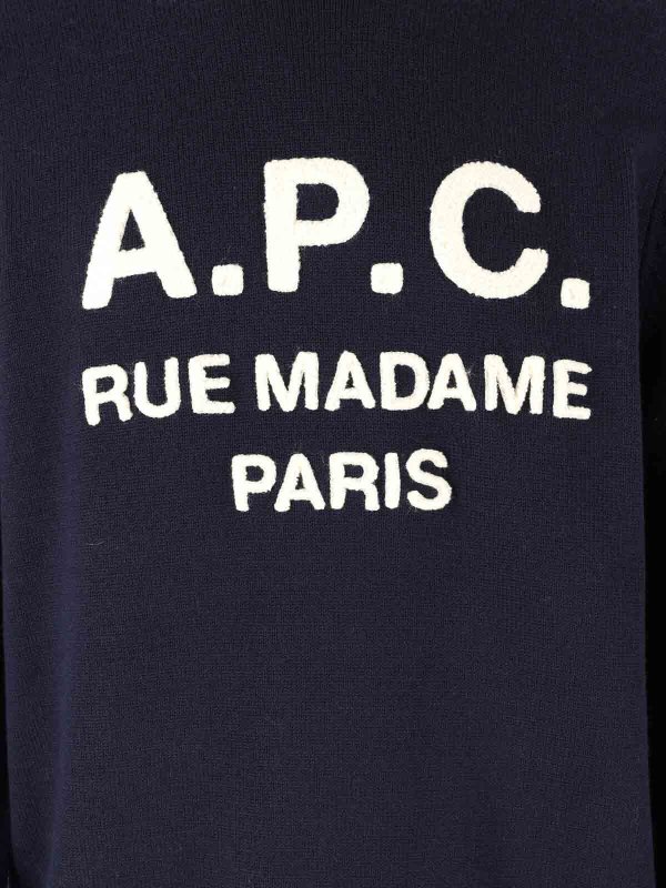 The Best Shops A.P.C.: crew necks - Virgin wool sweater