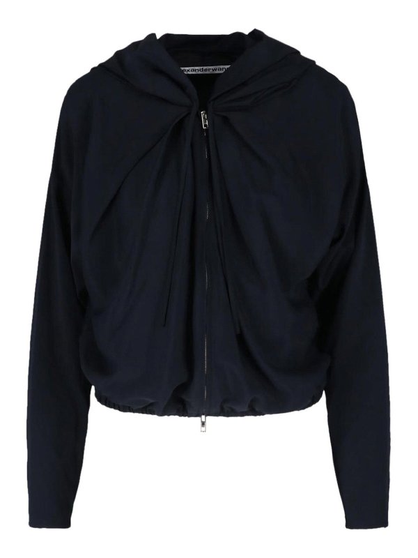 ALEXANDER WANG: Sweatshirts & Sweaters - Zip sweatshirt