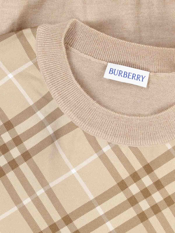The Best Shops BURBERRY: クルーネック - クルーネック - ベージュ