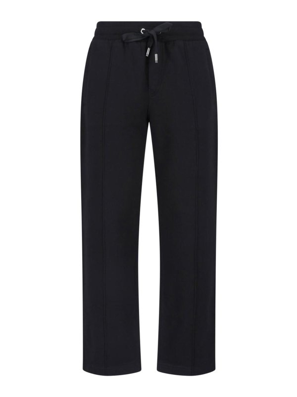 DOLCE & GABBANA: スウェットパンツ - トラックスーツ ボトムス - 黒