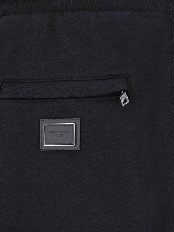 DOLCE & GABBANA buy online トラックスーツ ボトムス - 黒