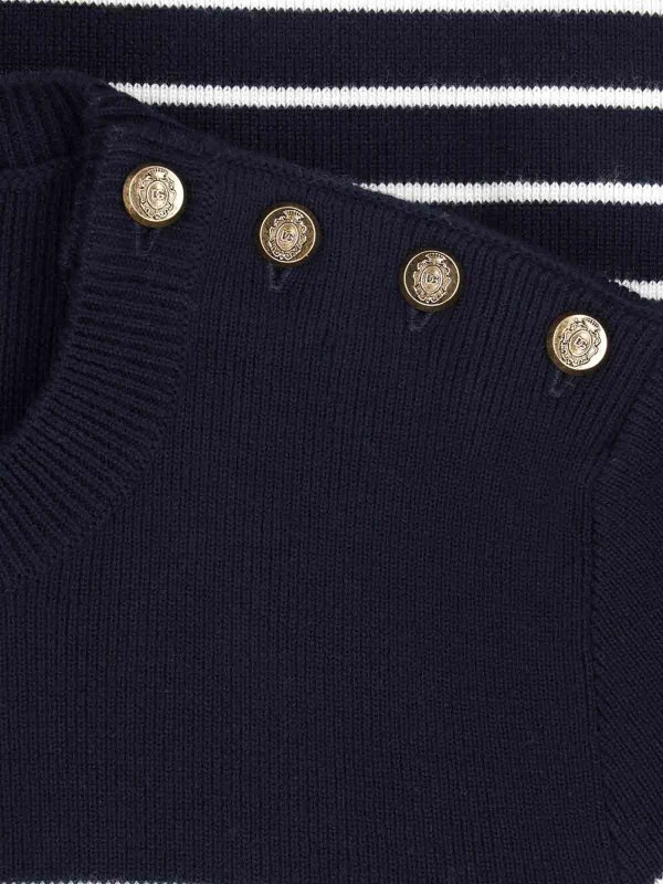 Rundhalspullover - Blau shop online: DOLCE & GABBANA