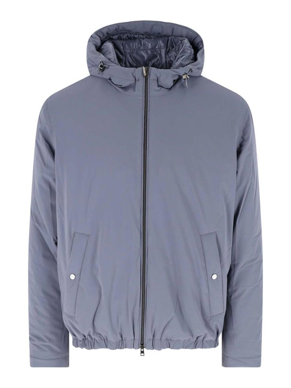 HERNO: Vestes casuals - Veste Casual - Bleu Clair