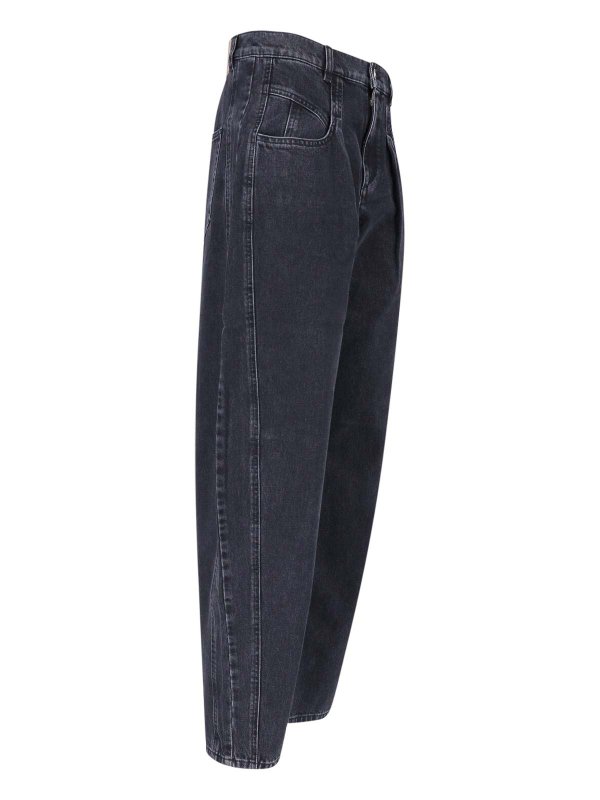 The Best Shops ISABEL MARANT: ストレートジーンズ - ストレートジーンズ - 黒