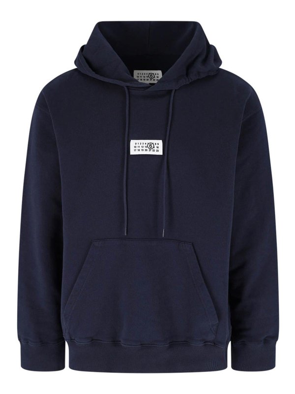 MM6 MAISON MARGIELA: スウェット＆セーター - スウェットシャツ/セーター - ブルー