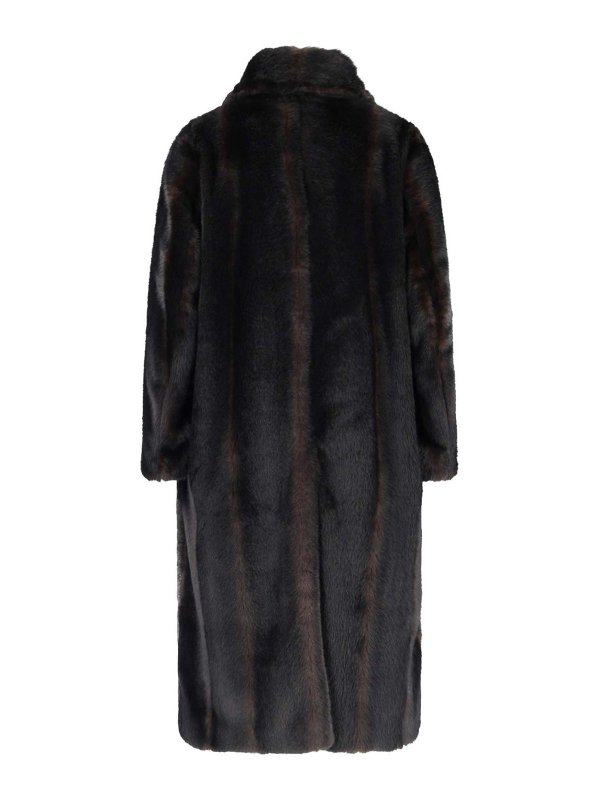 MM6 MAISON MARGIELA: 毛皮＆シアリングコート online - 毛皮/ムートンコート - ブラウン