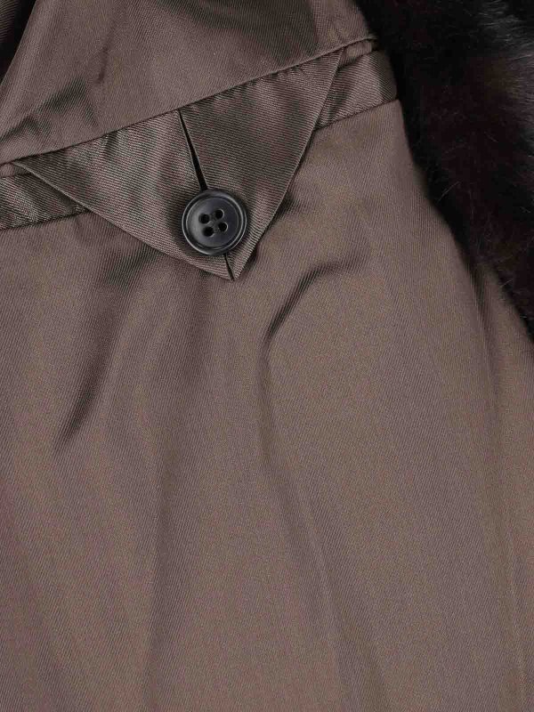 ボンバージャケット - ブラウン shop online: MM6 MAISON MARGIELA