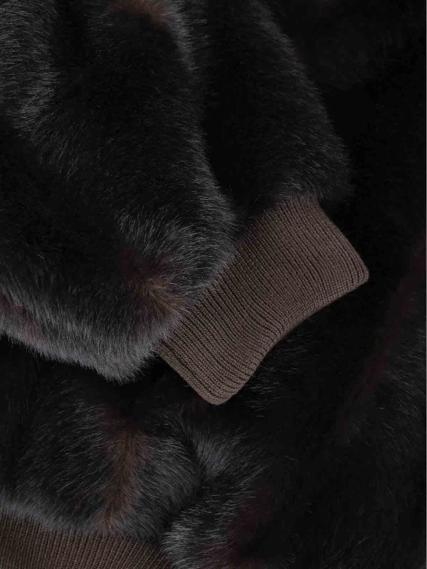 MM6 MAISON MARGIELA buy online ボンバージャケット - ブラウン