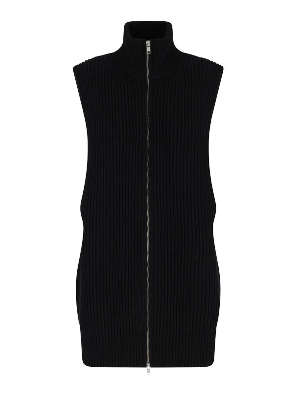 MM6 MAISON MARGIELA: Chalecos  - Chaleco - Negro