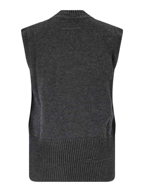 MM6 MAISON MARGIELA: ベスト＆チョッキ online - ウェストコート/ジレ - グレー