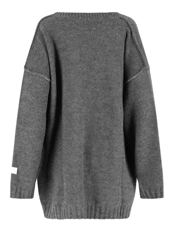 MM6 MAISON MARGIELA: クルーネック online - クルーネック - グレー