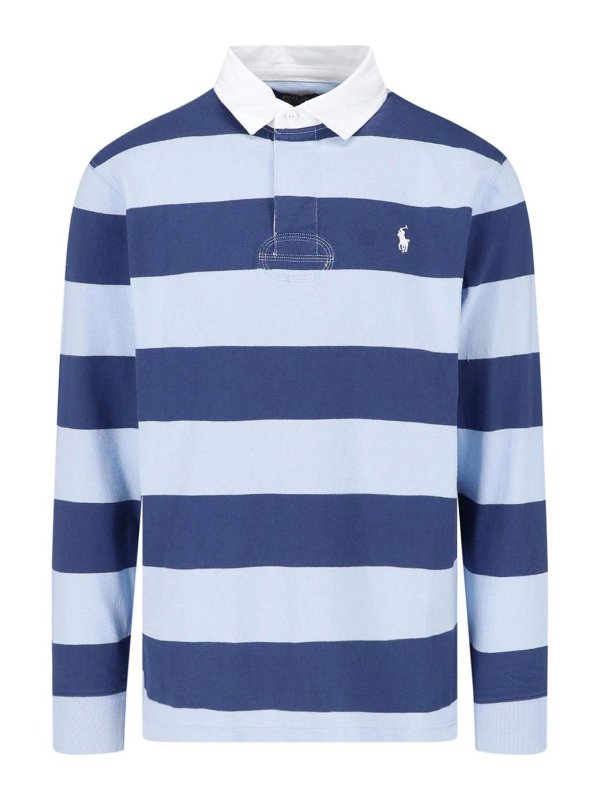 POLO RALPH LAUREN: ポロシャツ - ポロシャツ - ブルー