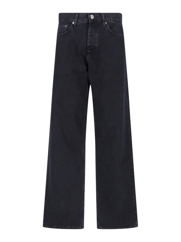 SUNFLOWER: Jeans Rectos - Vaqueros Rectos - Negro