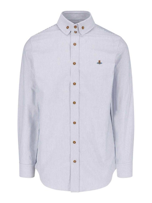 VIVIENNE WESTWOOD: Hemden - Hemd - Hellblau