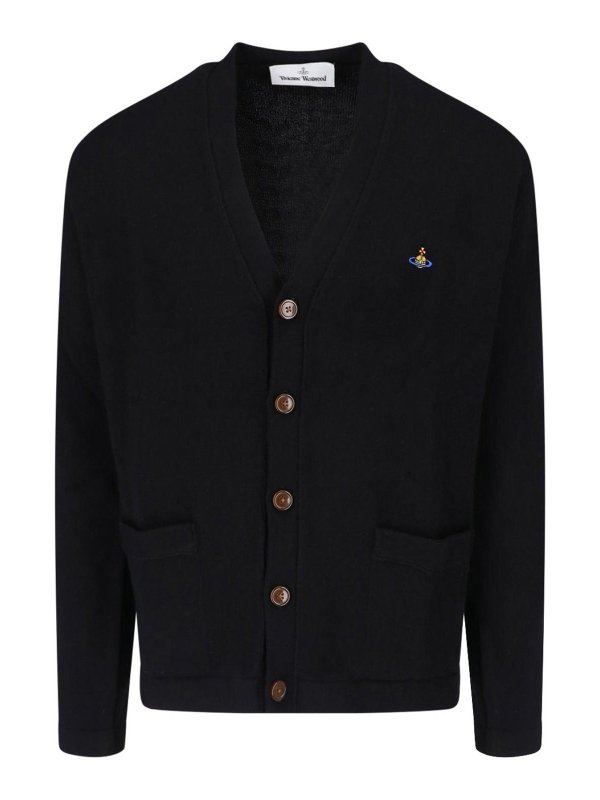 VIVIENNE WESTWOOD: Cardigans - Cardigan - Schwarz