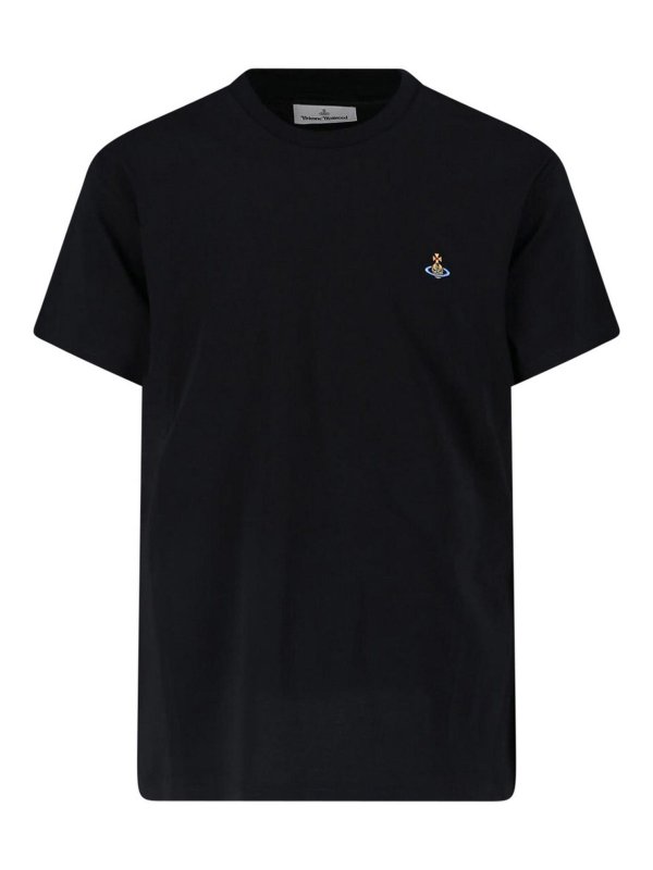 VIVIENNE WESTWOOD: T-shirts - T-Shirt - Schwarz