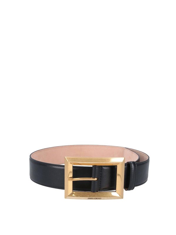 JIMMY CHOO: Cinturones - Cinturón - Negro