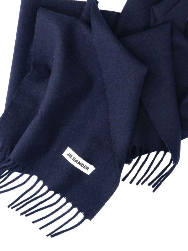 The Best Shops JIL SANDER: Bufandas y pañuelos - Bufanda - Azul