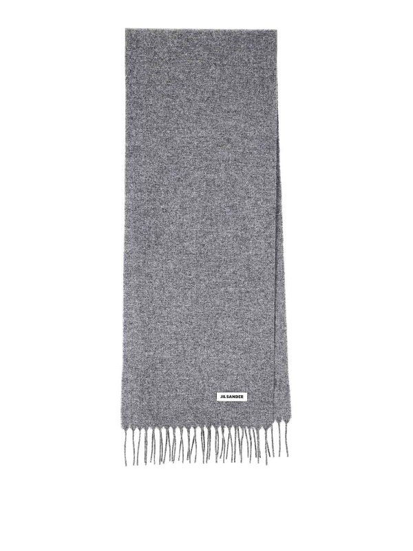 JIL SANDER: Schals - Schal - Grau