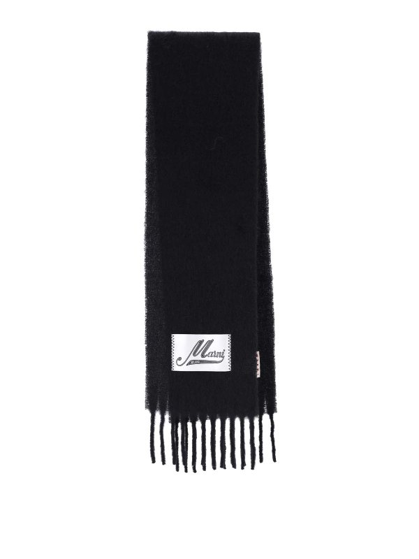 Marni: scarves - Alpaca blend scarf