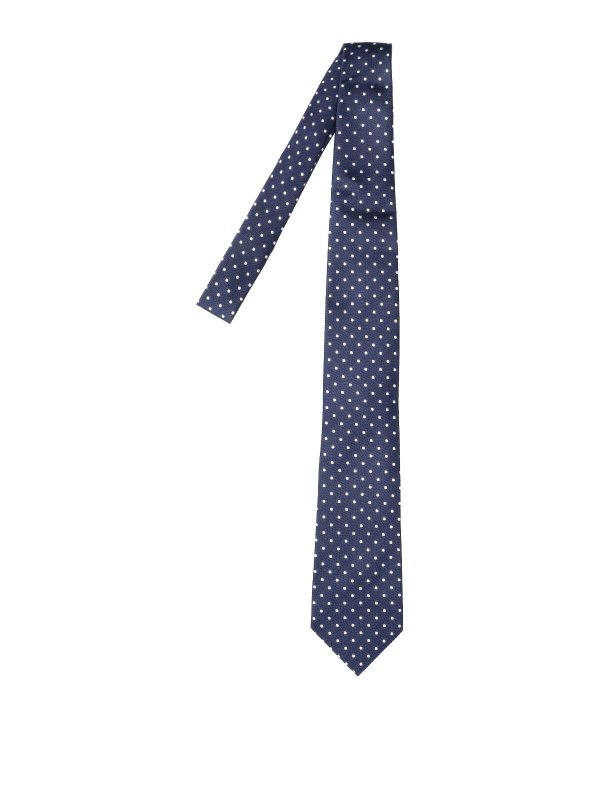 TOM FORD: Cravates & noeuds papillon - Cravate - Bleu