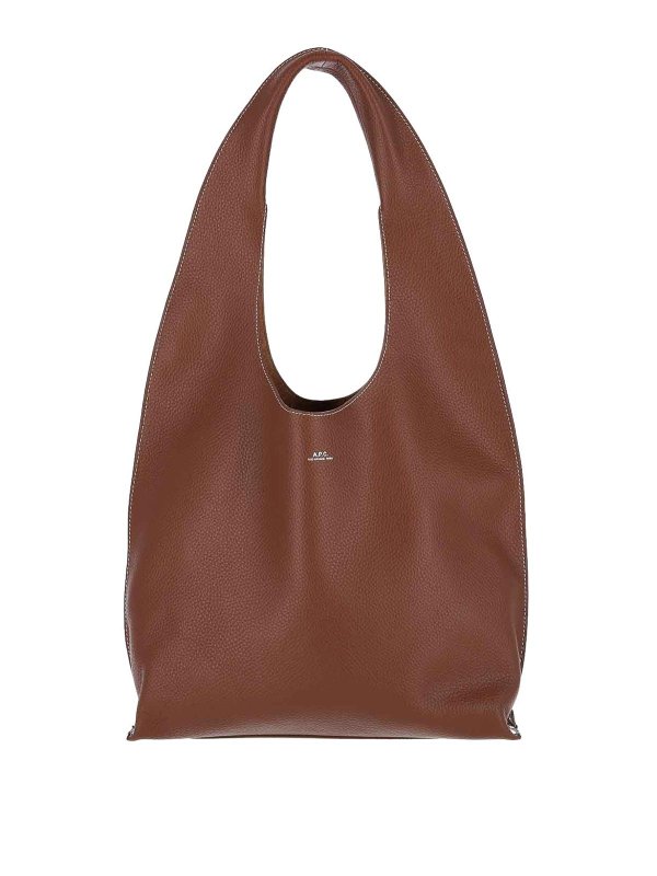 A.P.C.: ショルダーバッグ - ショルダーバッグ - ブラウン