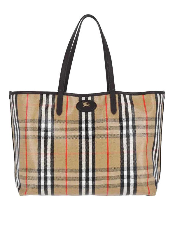 BURBERRY: Handtaschen - Shopper - Beige
