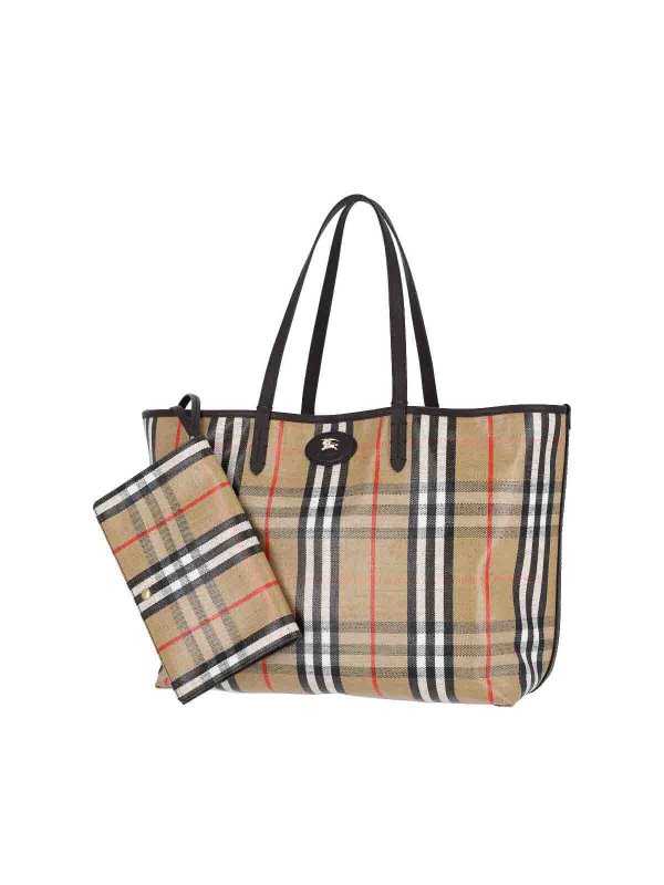 BURBERRY: Handtaschen online - Shopper - Beige