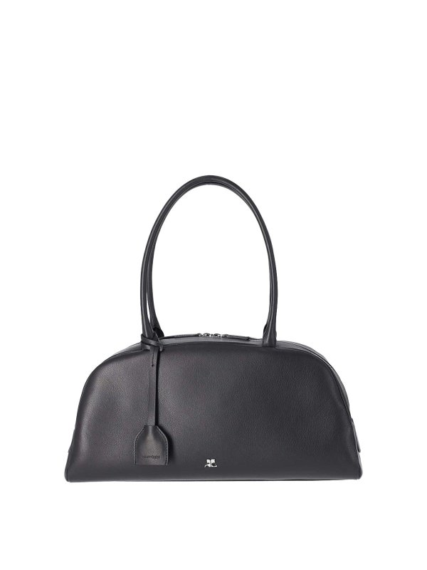 Courreges: ショルダーバッグ - ショルダーバッグ - 黒