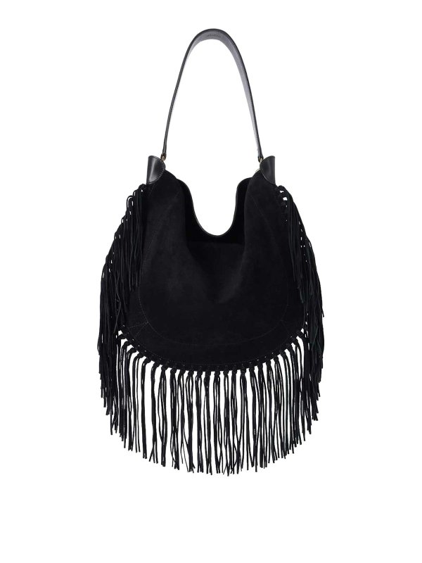 ISABEL MARANT: トートバッグ - トートバッグ - 黒
