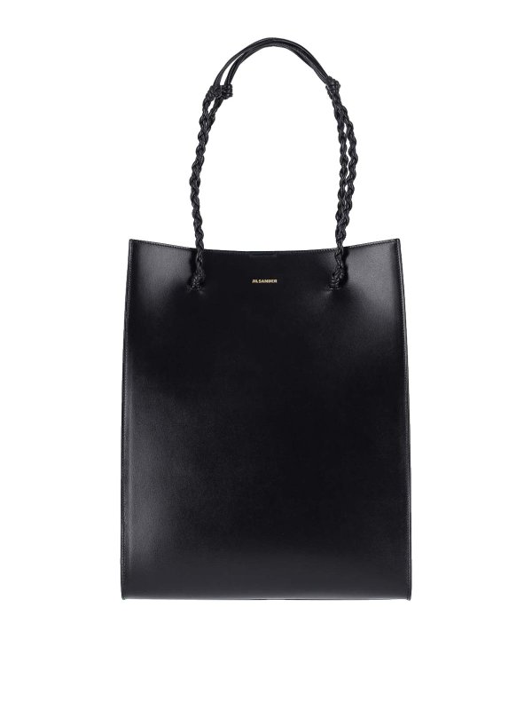 JIL SANDER: トートバッグ - トートバッグ - 黒