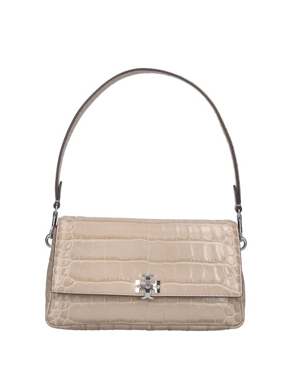 TORY BURCH: ショルダーバッグ - ショルダーバッグ - ベージュ